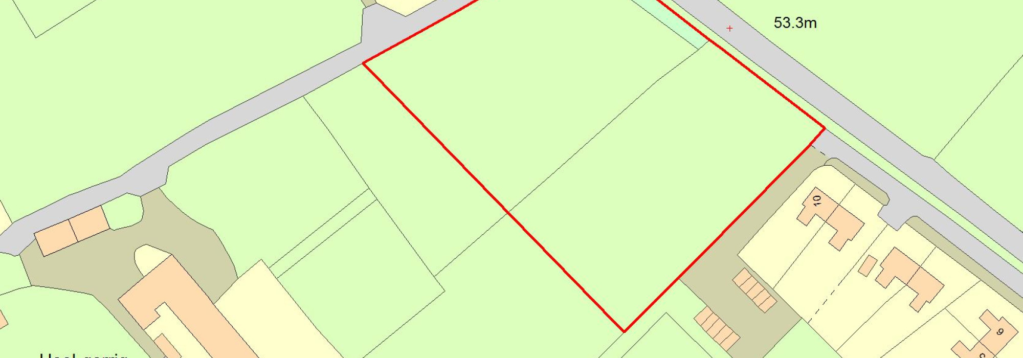 Development land at Llanellen